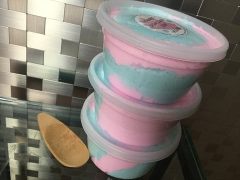 Cotton Candy Foaming Sugar Scrub Soap - Soapalamode