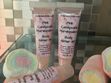 Candy Cane Marshmallow Body Glitter Gel - Soapalamode