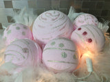 Raspberry Cabernet Foaming Bath Bombs - Soapalamode