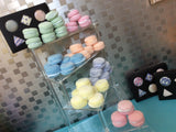 Fancy 6 Pack Sugar Scrub Macarons - Soapalamode