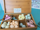 Foaming Sugar Scrub Orbs - Soapalamode