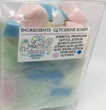 Menthol Magic Confetti Glycerine Soap Bar - Soapalamode