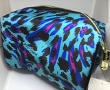 Betsy Johnson Leopard Make Up Pouch - Soapalamode