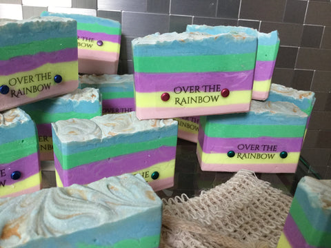Over the Rainbow Organic Soap - Soapalamode